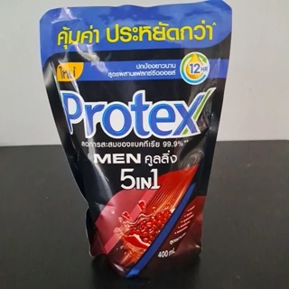 Protex​ ครีมอาบน้ำโพรเทคส์​ มีหลายกลิ่น 400มล.​ถุงเติม Exp.08/2028