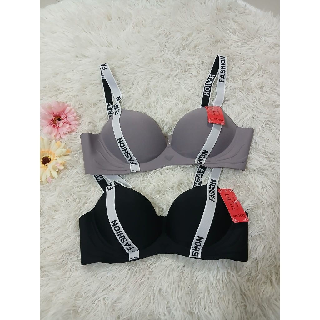 เสื้อในดันทรงไม่มีโครงฟองหนา 3 cm 🌷🌷ป้ายDQ bra