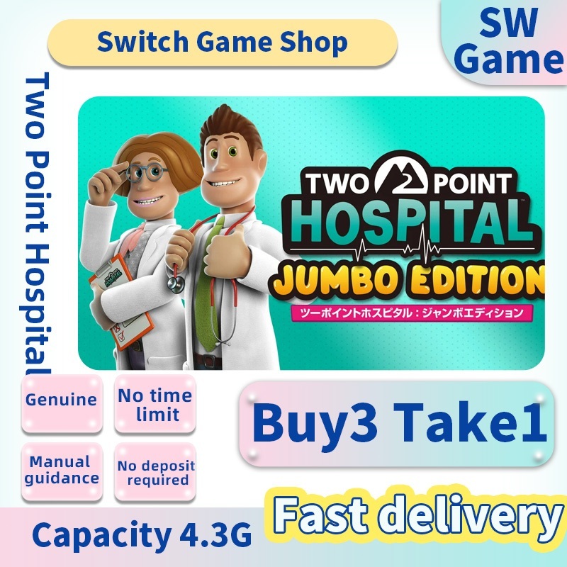 Two Point Hospital Jumbo Edition Switch Game
