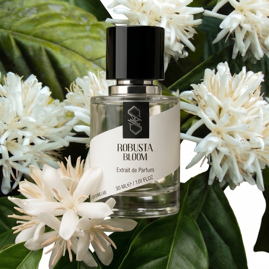 ROBUSTA BLOOM กลิ่นดอกกาแฟ หอมโปร่ง โล่งสบาย เหมือนอยู่กลางภูเขาภาพเหนือ KSH PERFUME