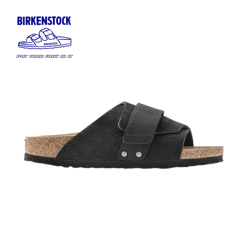 ☑ ของแท้ 100%  Birkenstock Kyoto  EVA flat slippers  1022350 black  sandals