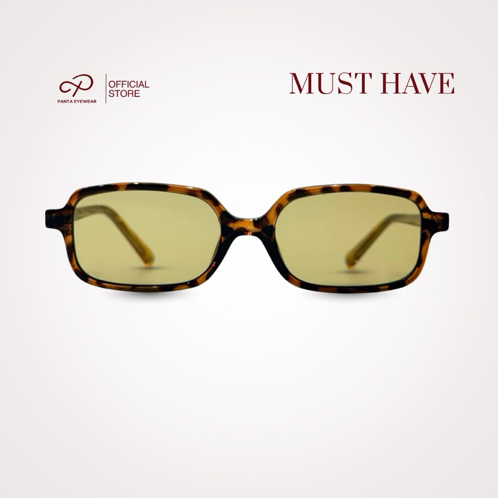 PANTA | MH: MUST HAVE ! แว่นกันแดด UV400 ทรงเหลี่ยมวินเทจ