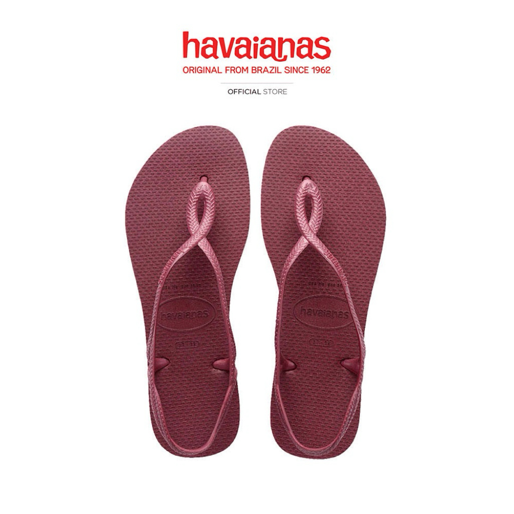 ส่งต่อHAVAIANAS รองเท้าแตะ Luna Sandals AMARANTH PINK
