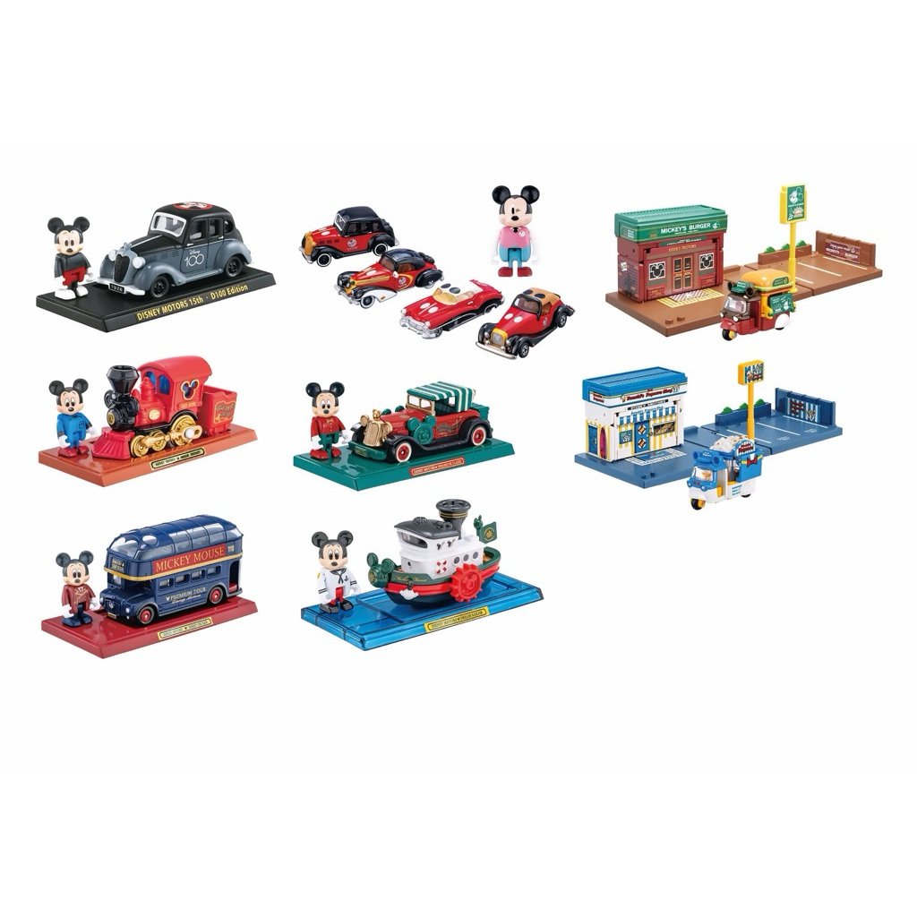 🛻 Takara Tomy Mall Original Dream Tomica SP Disney Motors Shop Collection- 2023 2025