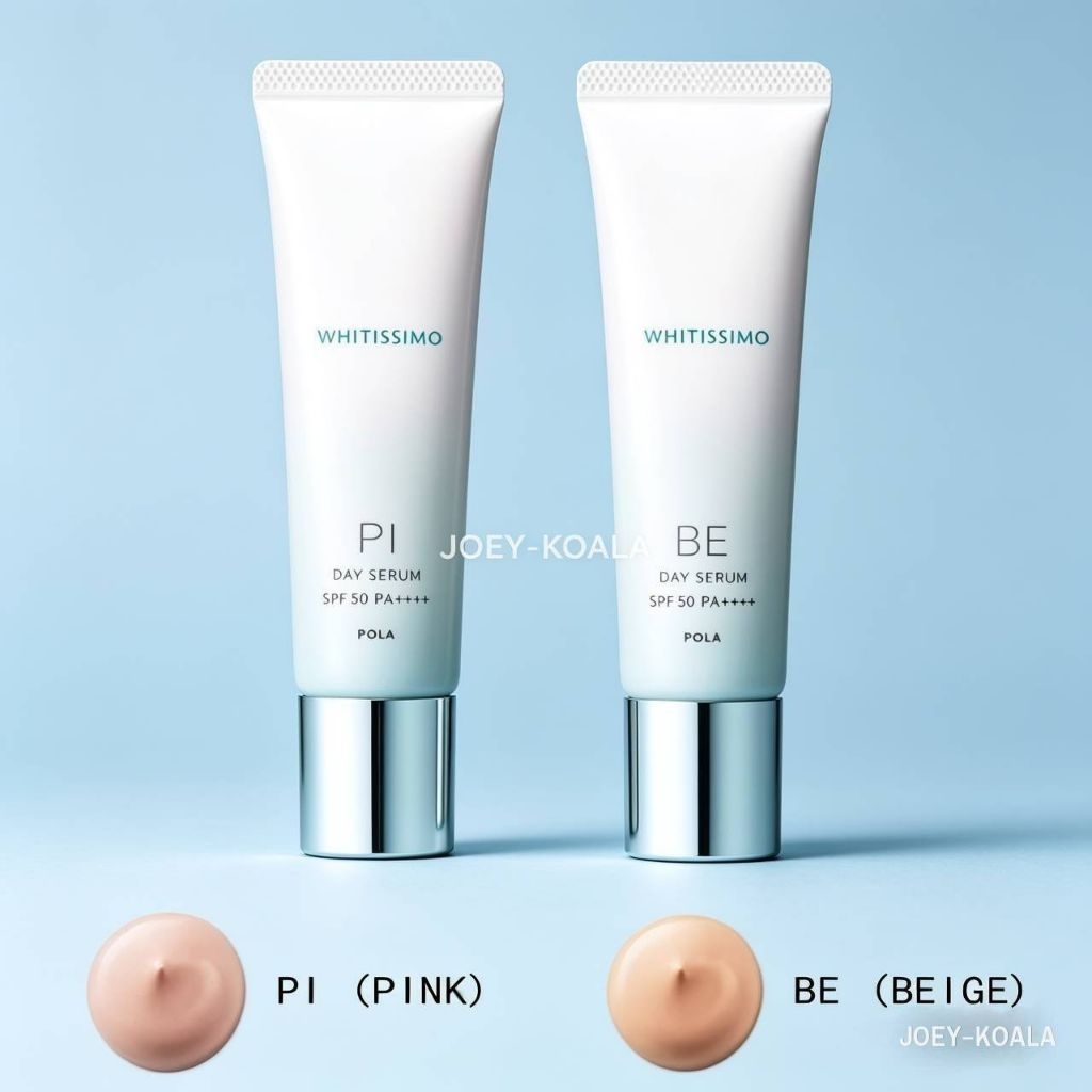 Pola Whitissimo day serum เมคอัพเบส เนื้อบางเบา เกลี่ยง่าย ไม่อุดตัน