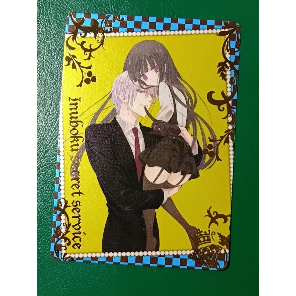 Inu x Boku SS Trading Card หมายเลข SP 01 ซึ่งผลิตโดยบริษัท movic ของประเทศญี่ปุ่น