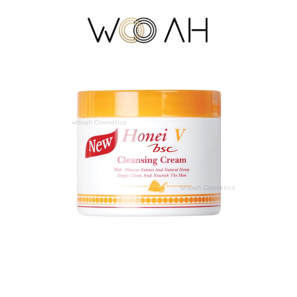 HONEI V BSC CLEANSING CREAM 100g คลีนซิ่งครีม เช็ดเครื่องสำอาง บีเอสซี