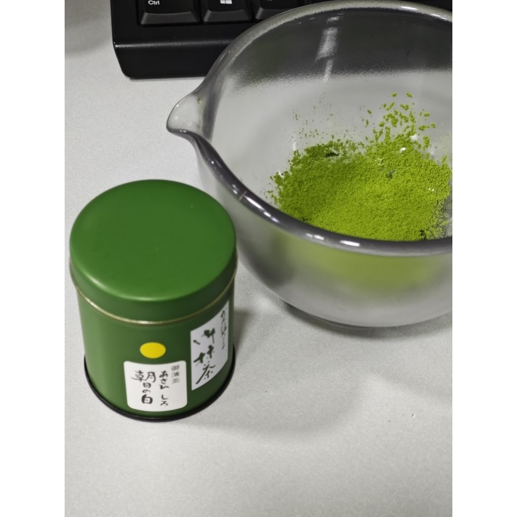 Ocha​ no​ Kanbayashi​ Matcha​ Asahi​ no​ Shiro​ 30g.​ มัทฉะโทนสาหร่าย​ ครีมมี่​ หอมหวาน💕มัทฉะร้านดังฝั่งอูจิ