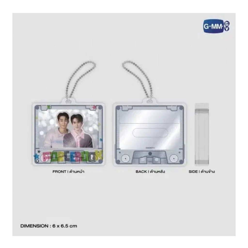 (พร้อมส่ง)FORCEBOOK LAYER KEYCHAIN