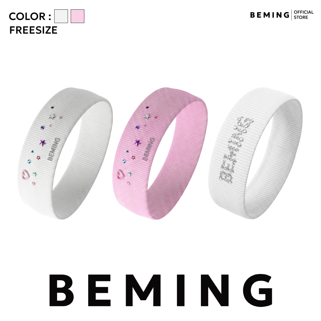 Bemingacc005 - BEMING Charm Headband - ที่คาดผมดีไซน์โดดเด่นด้วยดีเทลอะไหล่และชาร์มตกแต่งสุดน่ารัก