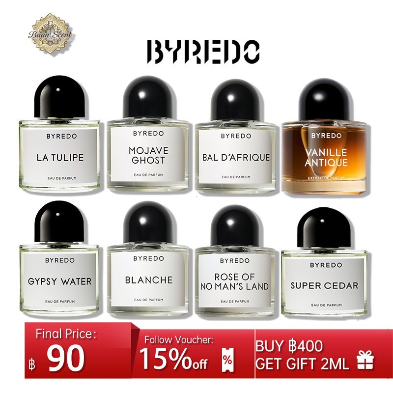 ของแท้💥Byredo Mojave Ghost & Blanche & Mojave Ghost & Super Cedar & La Tulipe EDP น้ำหอม