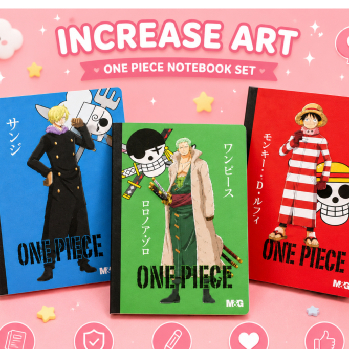 สมุดโน๊ต ลาย SNOOPY ขนาด A5 32 แผ่น สมุดปกอ่อน M&G มีเส้น