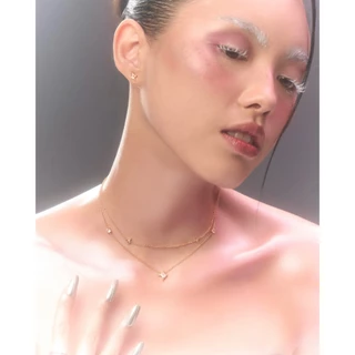 YVIS Astra Brass Necklace - Cosmos Collection