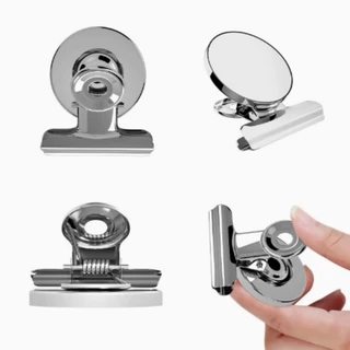 5/10PCS คลิปหนีบแม่เหล็กติดตู้เย็นได้ หนีบกระดาษได้ ของแต่งบ้าน Magnet Clip