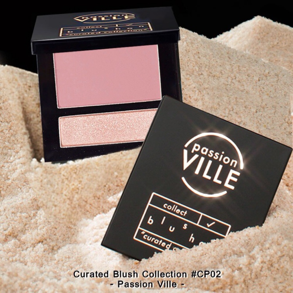 Passion Ville, ปัดแก้มรุ่น : Curated Blush Collection