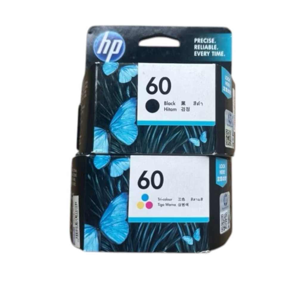 หมึก HP 60 Bk  HP 60 Co ของแท้  ราคาพิเศษ