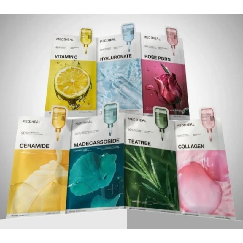 (🌼แท้ / พร้อมส่ง🌼)  Mediheal Essential Mask 24 ml. [แบ่งขาย 1 แผ่น]