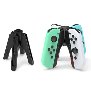 DOBE 4-in-1 Joy-con Charging Handle for Nintendo Switch OLED TNS-1180 กริปจอย แท่นชาร์จในตัว