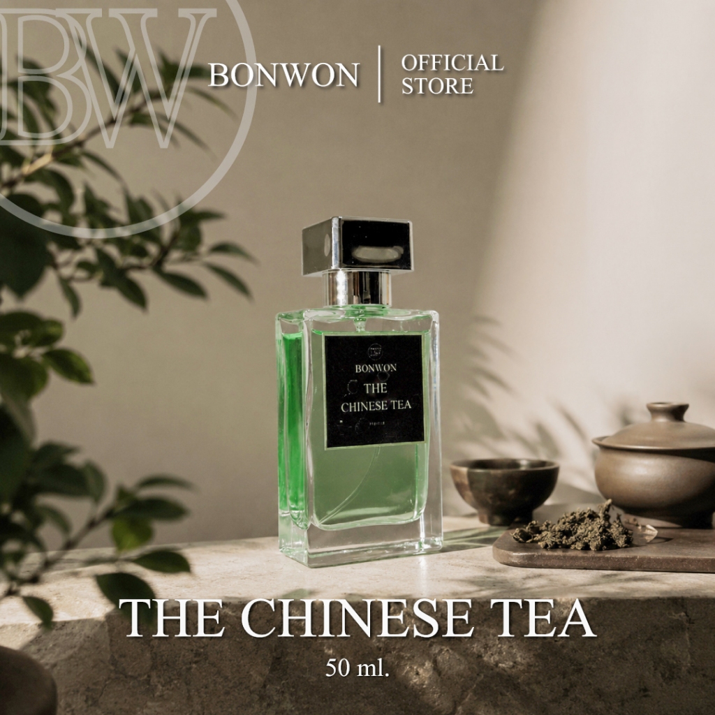 น้ำหอม BONWON The Chinese Tea 50 mL. - น้ำหอมกลิ่นชาสดชื่น ขนาด 50 mL.
