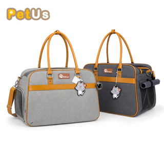 กระเป๋าเดินทางสัตว์เลี้ยง Petus pet carrier bag กระเป๋าใส่แมว กระเป๋าสุนัข ระบายอากาศดี ไม่อึดอัด กันน้ำ วัสดุพรีเมียม