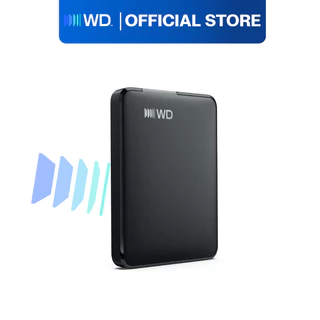 Western Digital HDD ELEMENTS USB-C 4TB (BLACK) ฮาร์ดดิสก์แบบพกพา รุ่น ELEMENTS USB-C