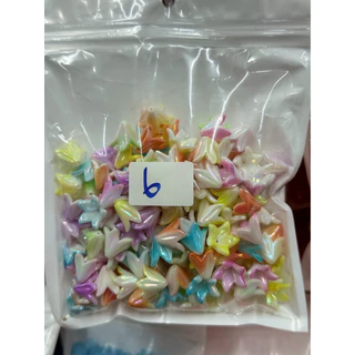 ลูกปัดดอกปีกดอกไม้บาน diy ดอกไม้