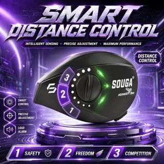 SOUGA 【COD】NEW DC Baitcasting fishing reel intelligent brake system 7.1:1 6+1bb for saltwater as gift