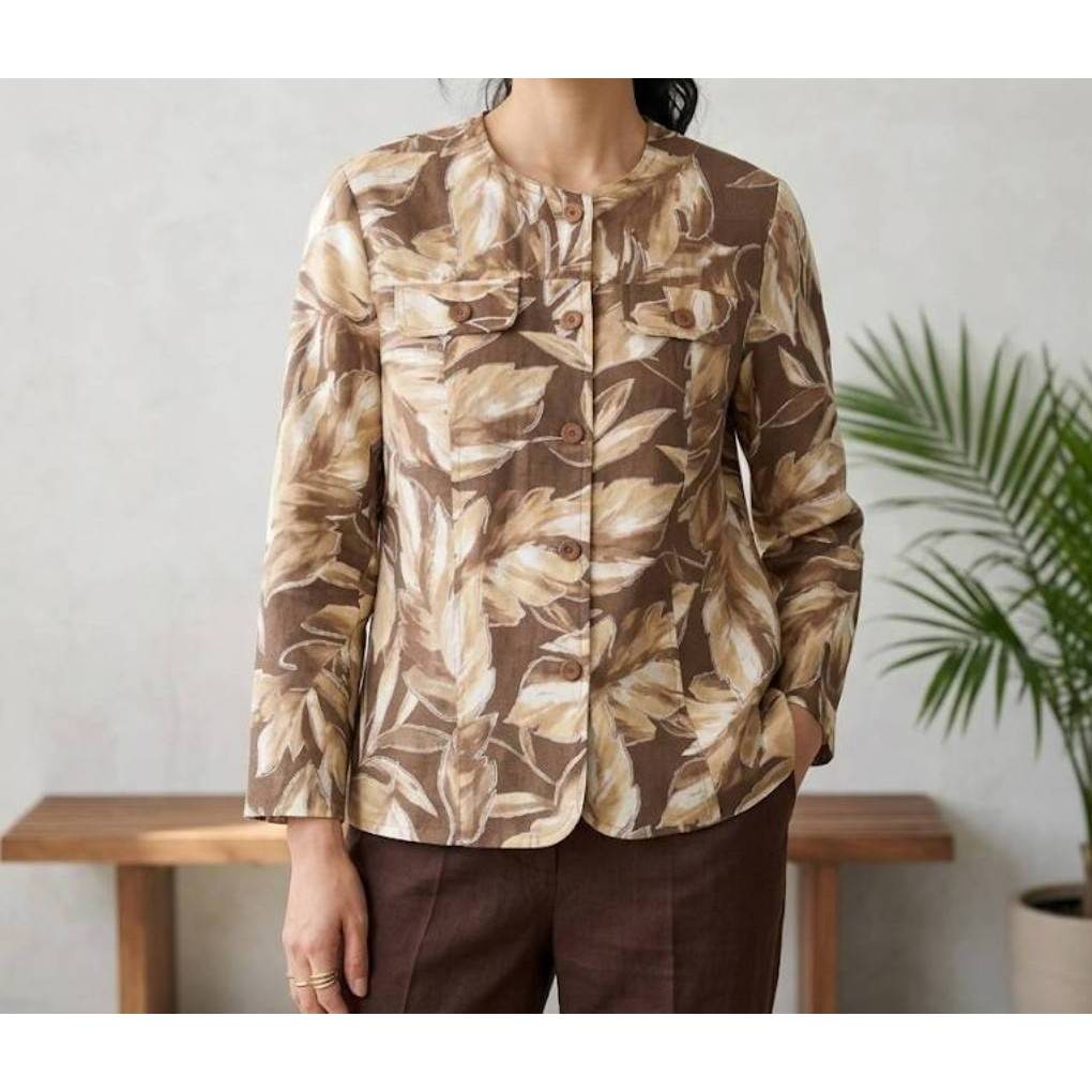 เสื้อเรย่อนโพลี Alfred Dunner 42/25