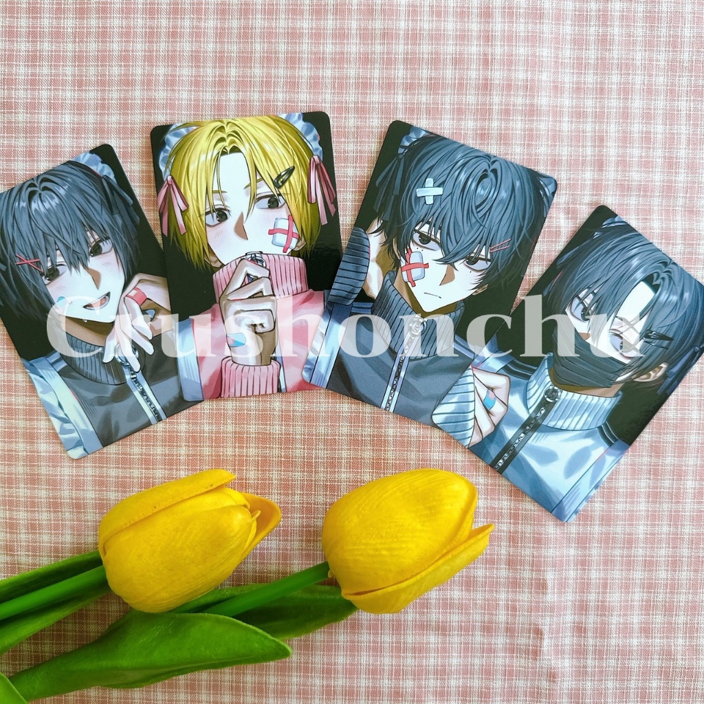 (✅พร้อมส่ง) Photocard Nagumo Shin Mafuyu Natsuki : Sakamoto Days (เซ็ต 4ใบ)