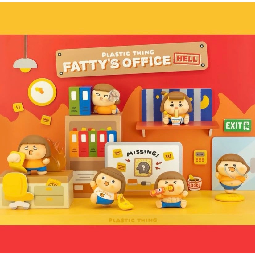 Fatty's Office Hell - PLASTIC THING Plastic Thing Blind Box