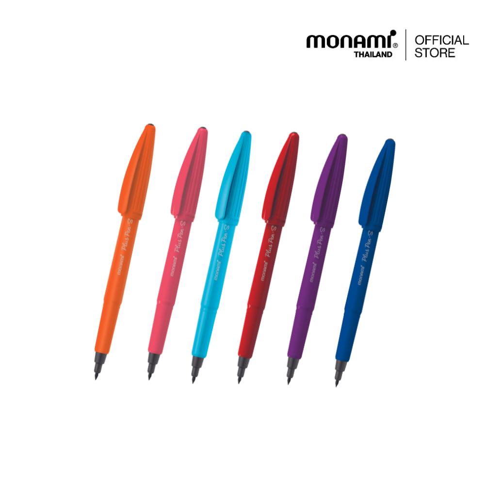 Monami ปากกาสีน้ำ รุ่น Plus Pen S พลัสเพน เอส (ด้ามเดี่ยว)