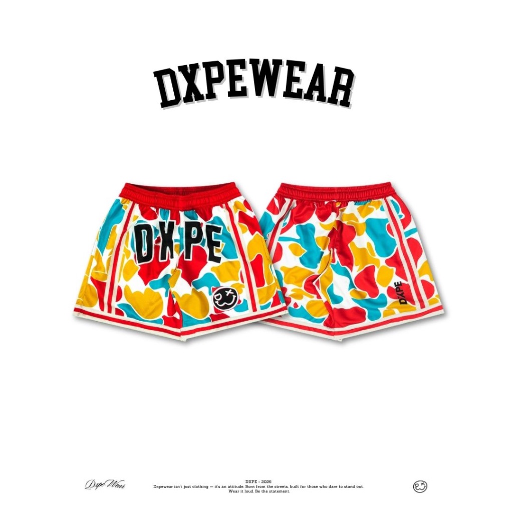 กางเกงขาสั้น DXPE - HIGH CAMO