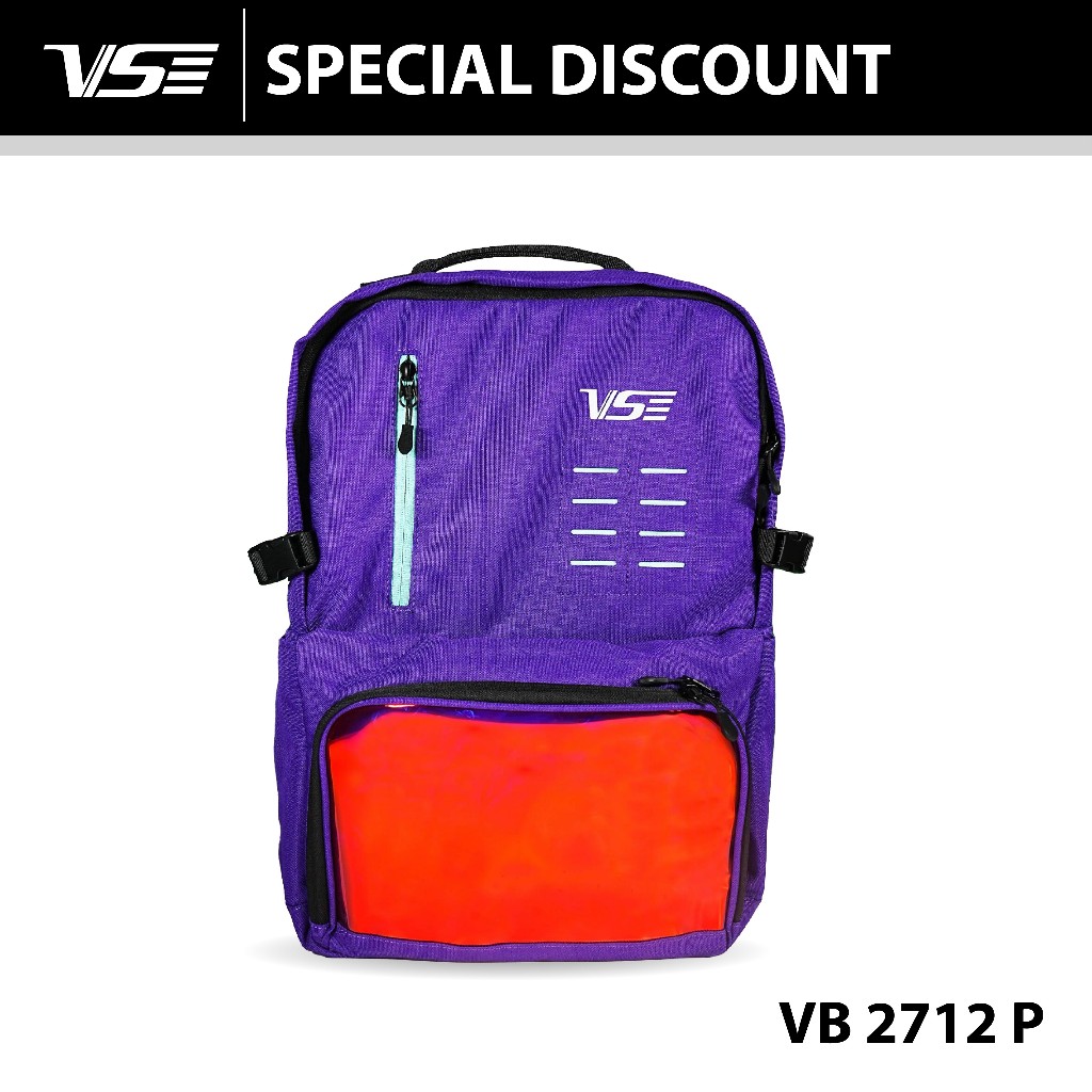 [25-30 มิ.ย.69 คูปองลด60%] VS กระเป๋าเป้แบดมินตันสะพายหลัง VB2712