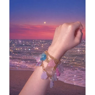 (พร้อมส่ง♻️) สร้อยข้อมือแฮนด์เมด PLASTIC BRACELET♻️