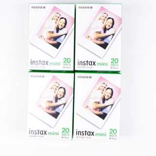 (กทม.ส่งทันที) เก็บปลายทางได้ Fujifilm instax mini film ขอบขาว ฟอยต์ 10 รูป แพ๊คคู่ 20 รูป 📌หมดอายุ 2027