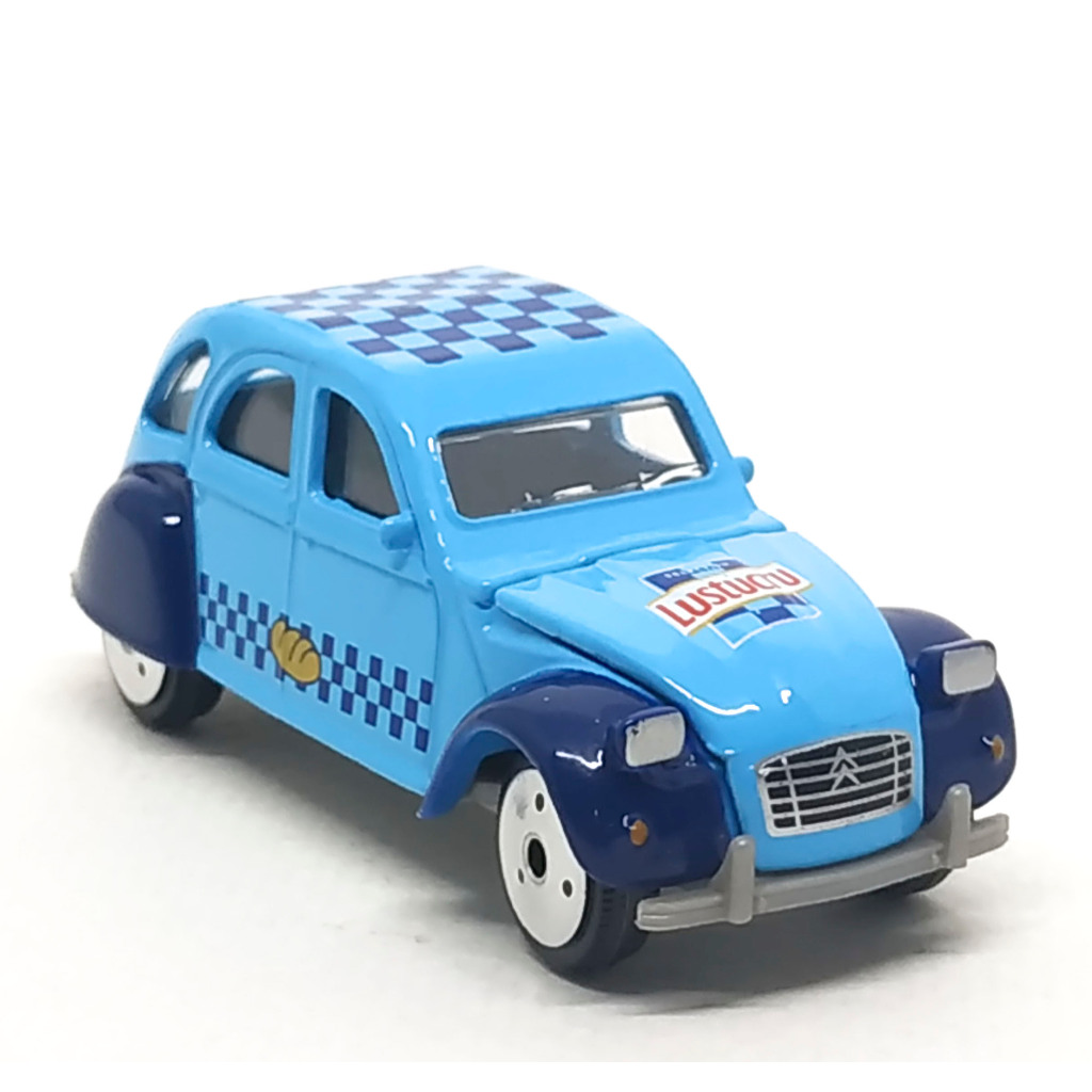 Majorette Citroen 2CV Lustucru French edition สีฟ้า /scale 1/64 (3 inches) no Package