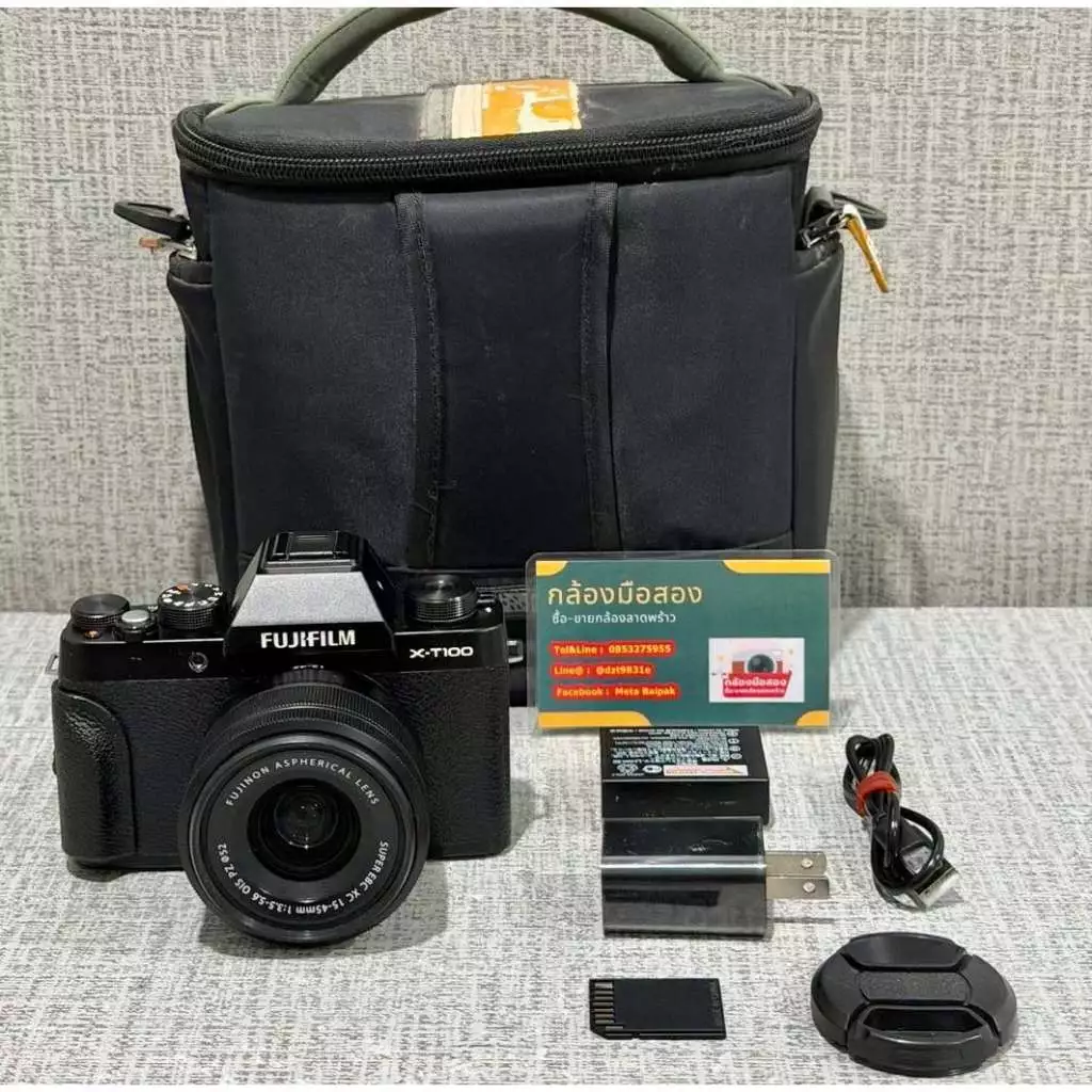 กล้องถูก ฟูจิ fuji xt100 Fujifilm X-T100 thumbnail 3
