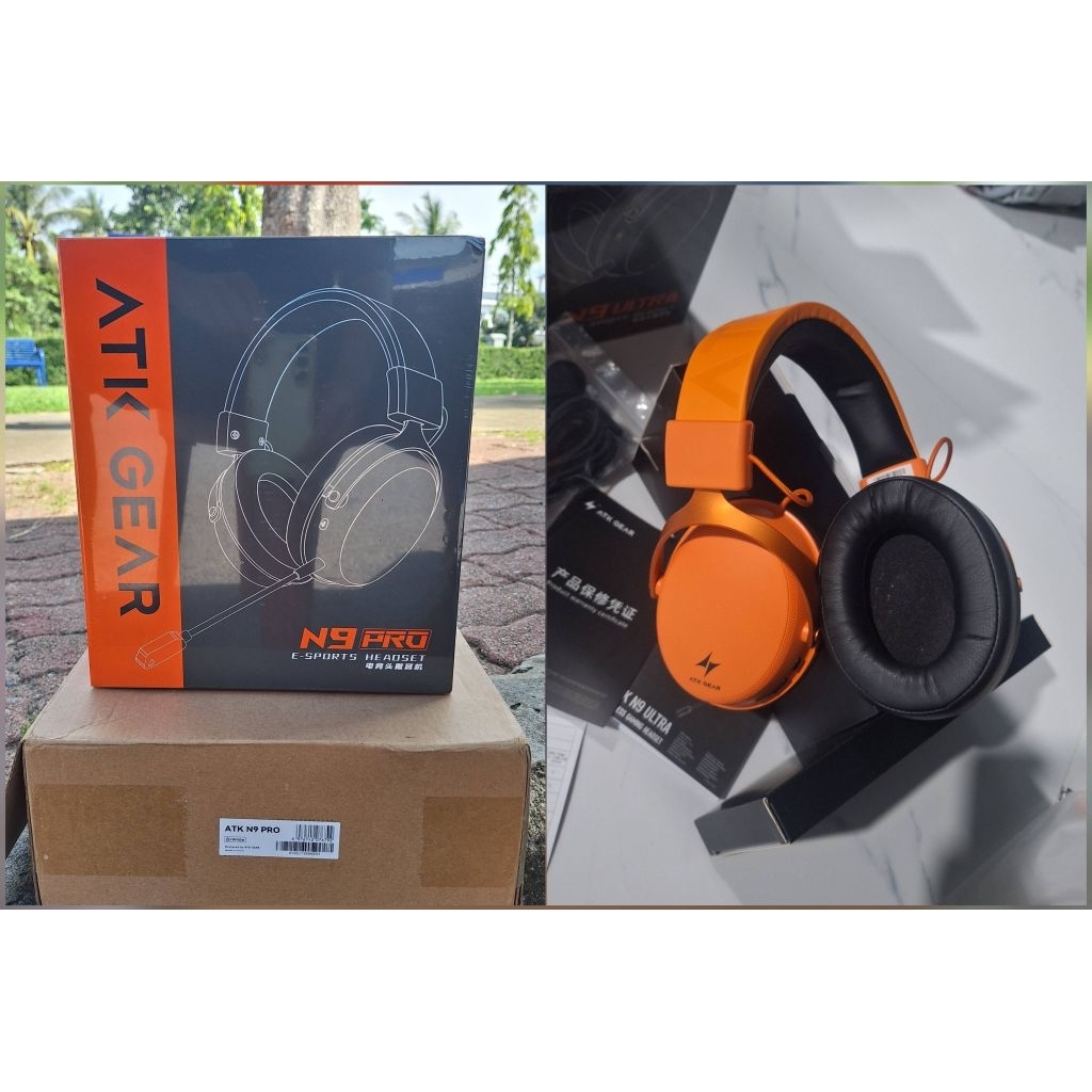 ATK N9 หูฟังเกมมิ่ง ไร้สาย มีของพร้อมส่ง
