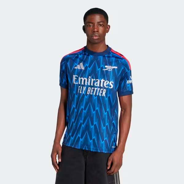 Adidas ของแท้100% เสื้อฟุตบอล Arsenal Away Kit 25/26 เสื้อบอลอาร์เซนอล ชุดเยือน 2025/26 เสื้อกีฬา ฟุ