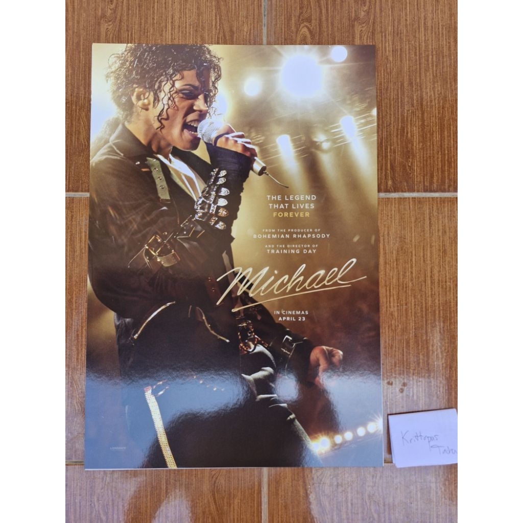 โปสเตอร์ หนังไมเคิล แจ็กสัน Michael โรง Major ขนาด 13×19นิ้ว
