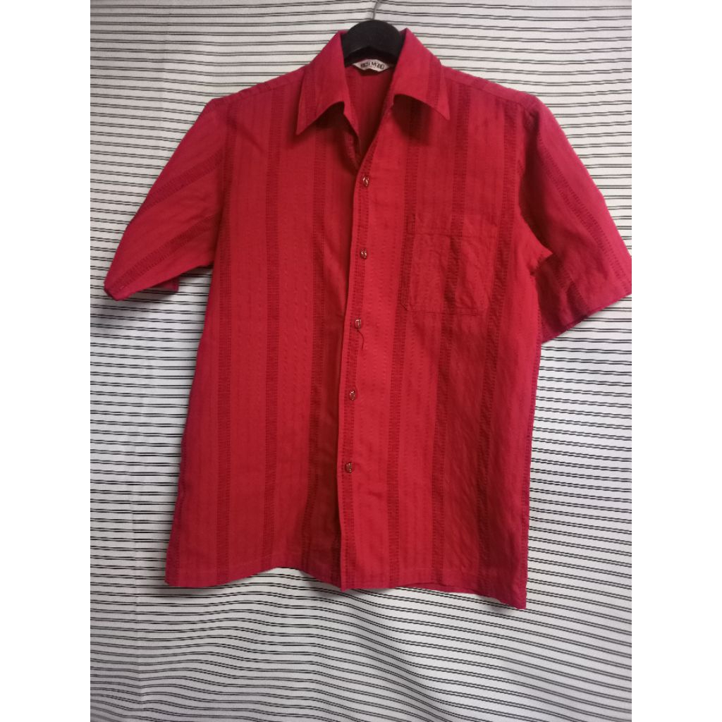 i540 เชิ้ตชายมือสอง คอตตอน รอบอก 39 รายละเอียดใต้รูป