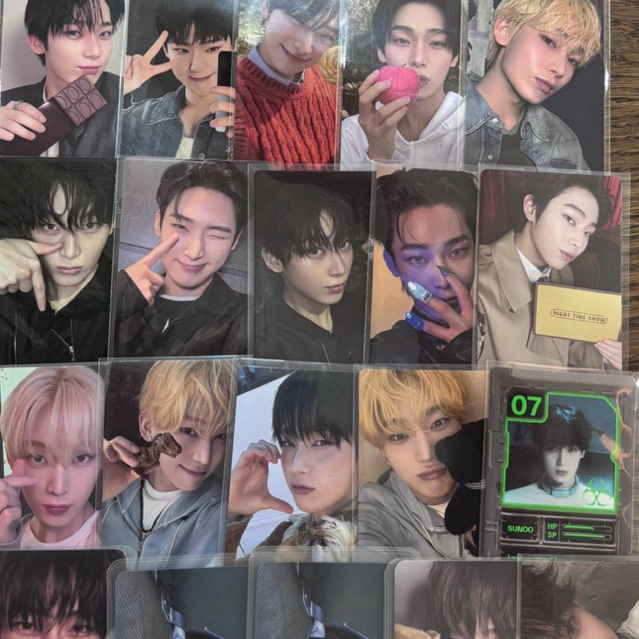พร้อมส่ง การ์ด อัลบั้ม/pop น้องซอนอู ✨