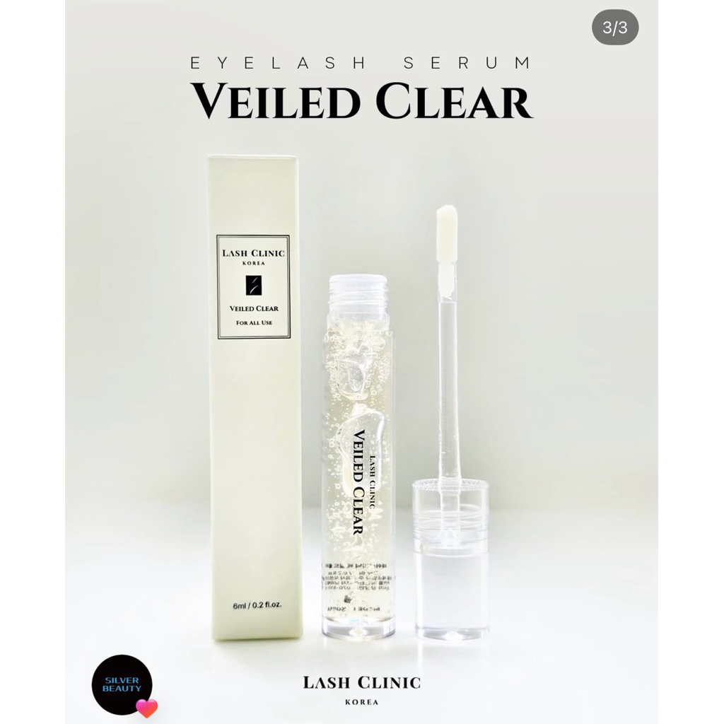 Lash Clinic Veiled Clear เซรั่มบำรุงขนตา