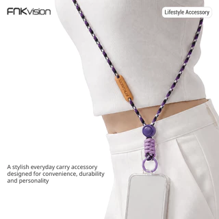 FNKvision 🌟พวงกุญแจเชือกถัก🌟 พวงกุญแจห้อยโทรศัพท์ สายคล้องโทรศัพท์มือถือ สายคล้องโทรศัพท์ ยาว