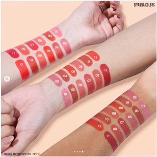 HF713 Sivanna Colors DELUXE EDITION LIPSTICK #ลิปสติกเนื้อแมทท์ 4 g.