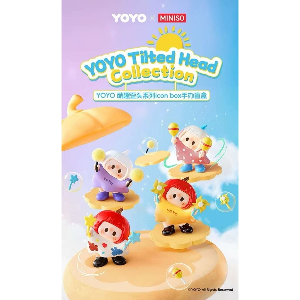 MINISO Yoyo Tilted Head Collection (พร้อมส่งในไทย)