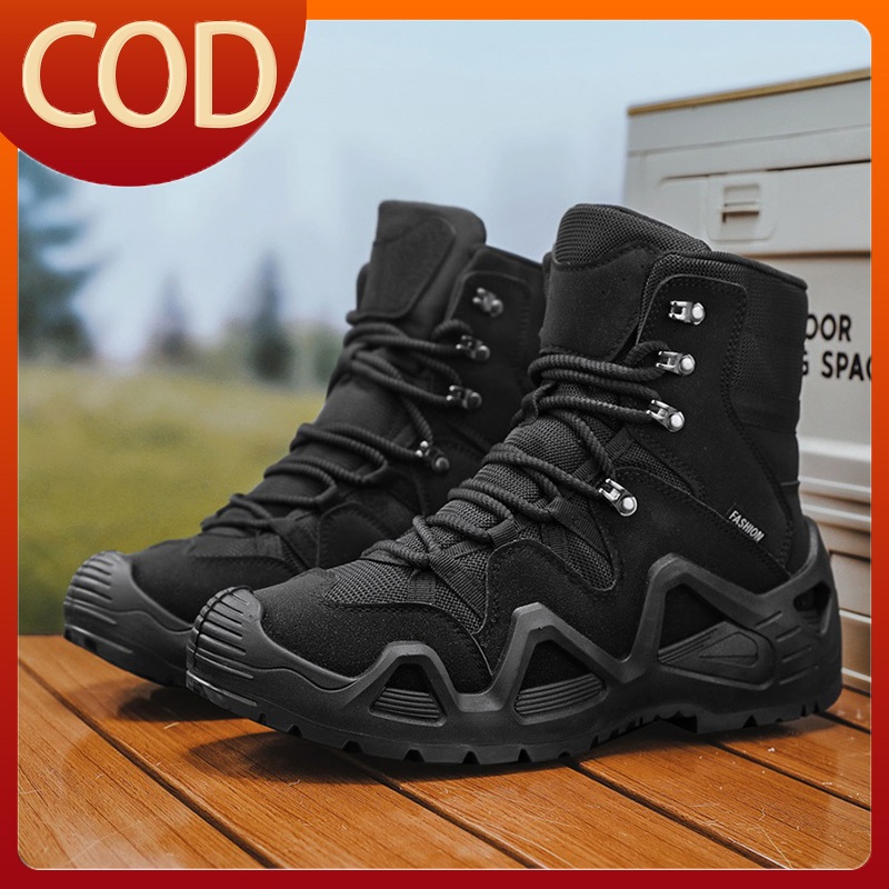 COD รองเท้ายุทธวิธีรองเท้าโจมตีทะเลทรายกลางแจ้งรองเท้ากันลื่นรองเท้ากองทัพทหาร รองเท้ารองเท้าเดินป่า