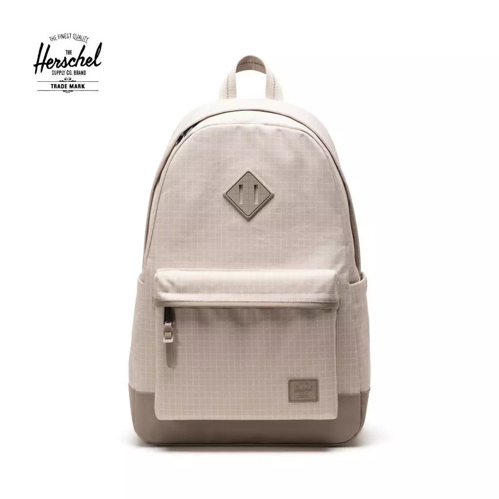 Herschel Supply Heritage™ Backpack 24L - Grid P/Roasted Cashew (11383-07775-OS) กระเป๋าเป้ สะพายหลัง รับโน๊ตบุ๊ค 15 นิ้ว