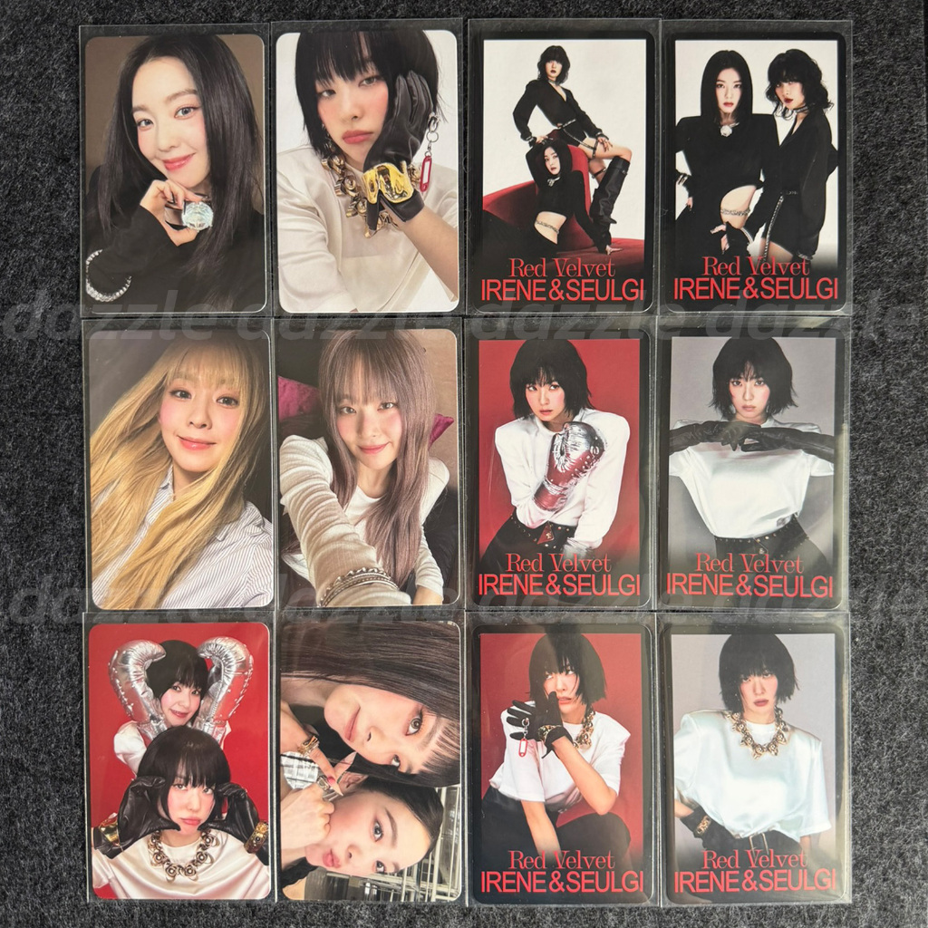 [พร้อมส่ง ] Red Velvet IRENE & SEULGI 2nd Mini Album - Tilt [Trading Card] Photocard