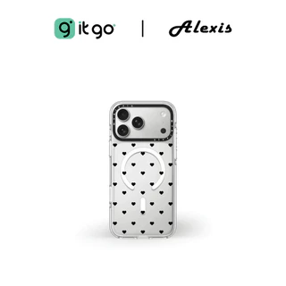 เคสใสและขอบดำ Alexis ST Clear&Black Mini Heart มินิฮาร์ท